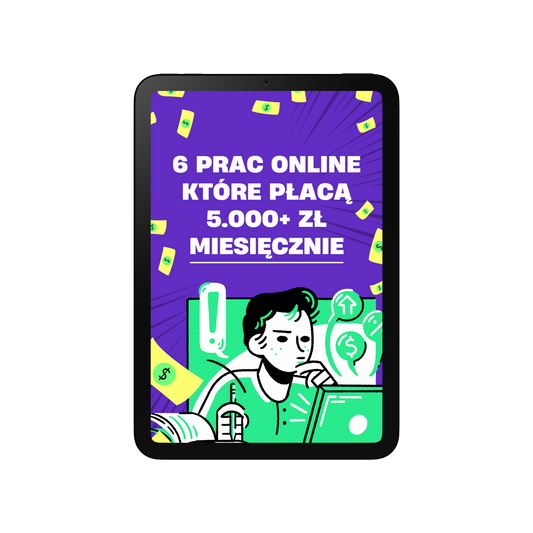 6 prac online które płacą 5000+ zł miesięcznie